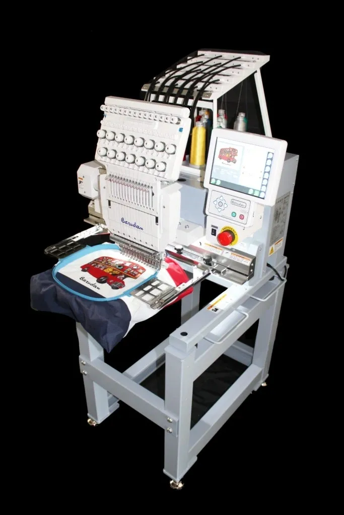 Professional embroidery machine